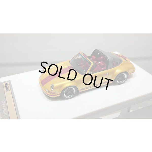 画像4: VISION 1/43 Singer Porsche 911(964) Targa with roof Grande Giallo Pearl Limited 35pcs.  (4)