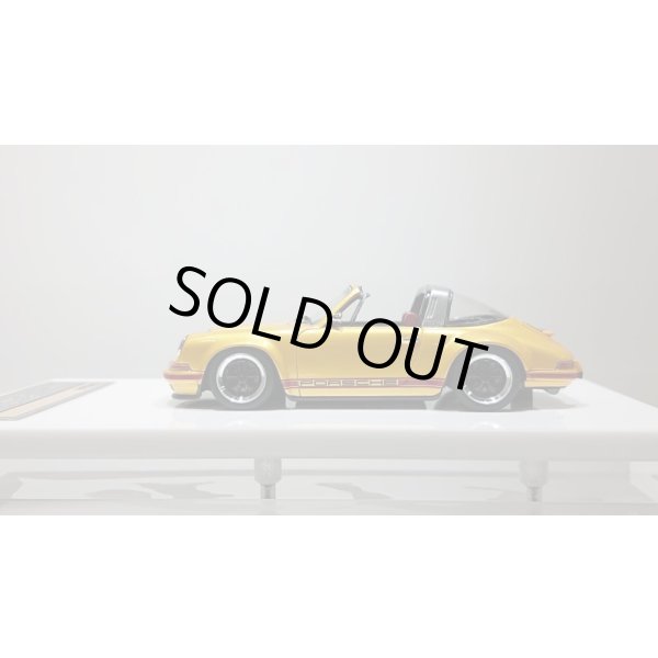画像2: VISION 1/43 Singer Porsche 911(964) Targa with roof Grande Giallo Pearl Limited 35pcs.  (2)