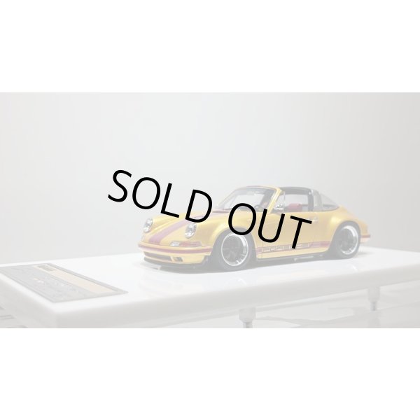 画像1: VISION 1/43 Singer Porsche 911(964) Targa with roof Grande Giallo Pearl Limited 35pcs.  (1)