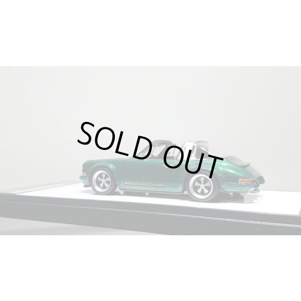 画像3: VISION 1/43 Singer 911(964) Targa Metallic Dark Green Limited 50pcs. (3)