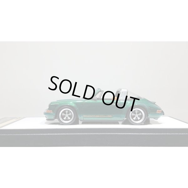 画像2: VISION 1/43 Singer 911(964) Targa Metallic Dark Green Limited 50pcs. (2)