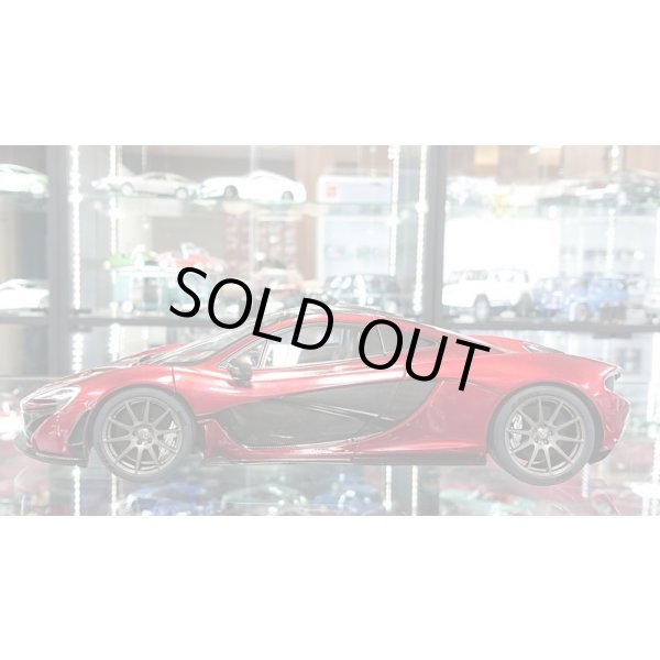 画像2: Autoart 1/18 McLaren P1 Volcano Red (2)