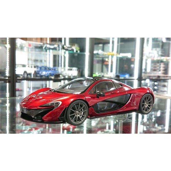 画像1: Autoart 1/18 McLaren P1 Volcano Red (1)