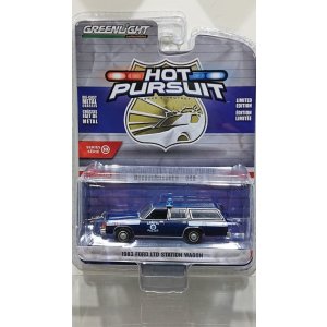 画像: GREEN LiGHT 1/64 Hot Pursuit Series 33 '83 Ford LTD Station Wagon - United States Capitol Police