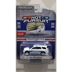 画像: GREEN LiGHT 1/64 Hot Pursuit Series 33 '18 Dodge Durango - Veterans Affairs Police