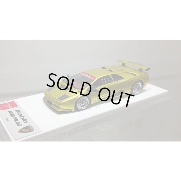 画像4: EIDOLON 1/43 Lamborghini Diablo SE30 JOTA PO.03 1995 Yellow Metallic (4)