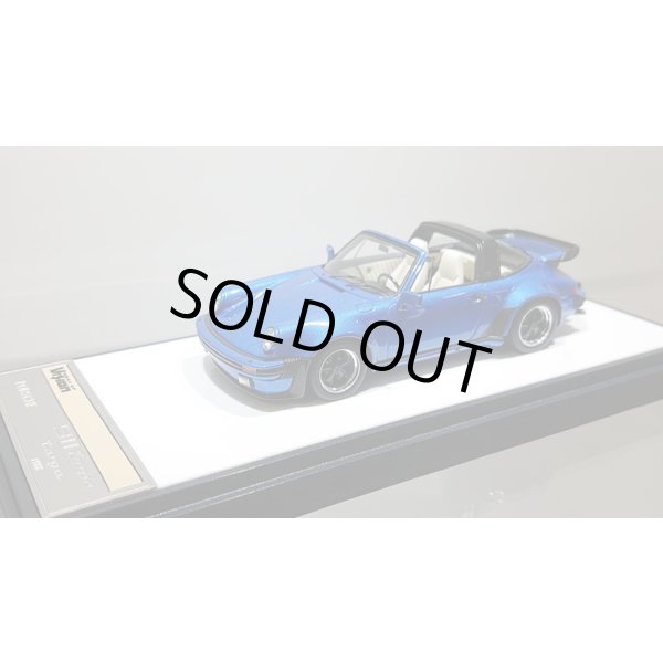 画像4: VISION 1/43 Porsche 930 Turbo Targa 1988 Metallic Dark Blue  (4)