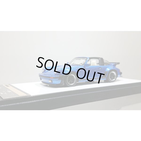 画像1: VISION 1/43 Porsche 930 Turbo Targa 1988 Metallic Dark Blue  (1)