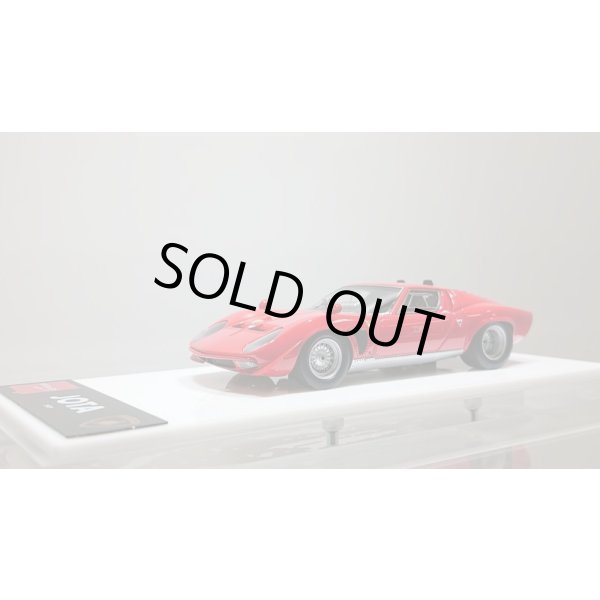 画像1: EIDOLON 1/43 Lamborghini JOTA 1970 -later ver.- Italian Red (1)