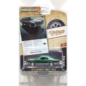 画像: GREEN LiGHT 1/64 Vintage Ad Cars Series 2 '70 Chevrolet Monte Carlo "A Group Picture of all the Cars in Monte Carlo's Field"