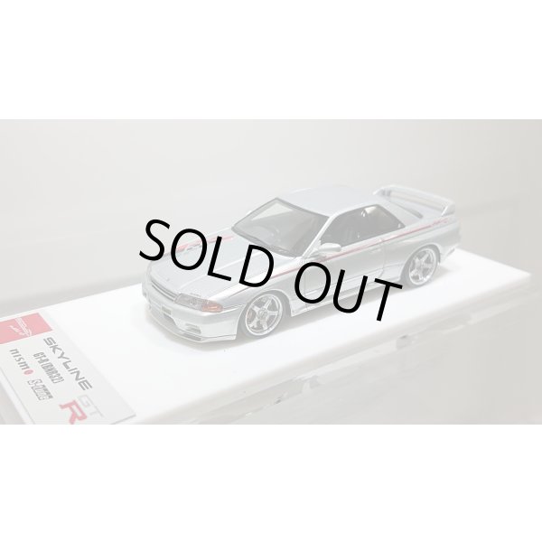 画像4: EIDOLON 1/43 NISSAN SKYLINE GT-R(BNR32) NISMO S-tune Spark Silver Metallic (Wheel color Silver) (4)