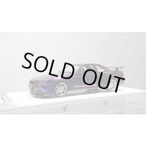 画像: EIDOLON 1/43 NISSAN SKYLINE GT-R (BNR34) V-spec Special Edition 2000 Midnight Purple Limited 50pcs.