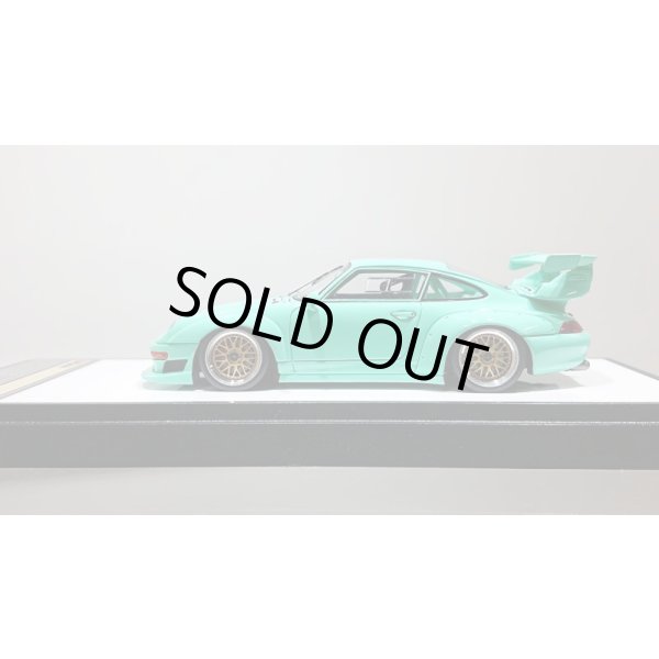 画像2: VISION 1/43 Porsche 911 (993) GT2 EVO 1996 Mint Green Limited 30pcs. (2)