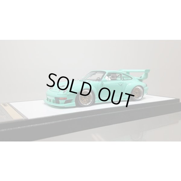 画像1: VISION 1/43 Porsche 911 (993) GT2 EVO 1996 Mint Green Limited 30pcs. (1)