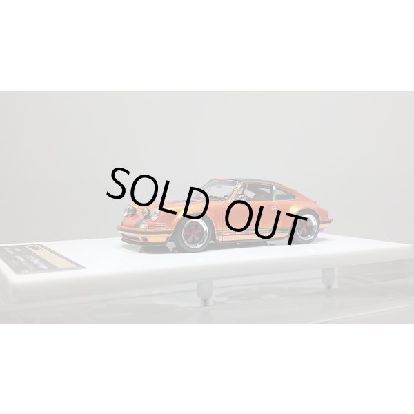 画像1: VISION 1/43 Singer 911 Coupe with Fog lamp Arancio Pearl Limited 35 pcs. (1)