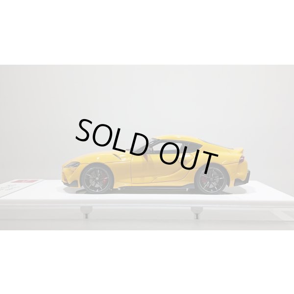 画像2: EIDOLON 1/43 TOYOTA GR SUPRA RZ 2019 Japanese ver. Lightning Yellow (2)