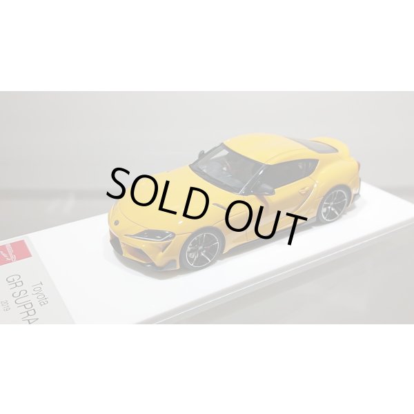 画像4: EIDOLON 1/43 TOYOTA GR SUPRA RZ 2019 Japanese ver. Lightning Yellow (4)