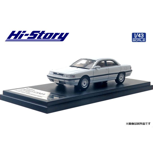 画像2: Hi Story 1/43 MAZDA PERSONA TYPE B 1988 Crystal White (2)
