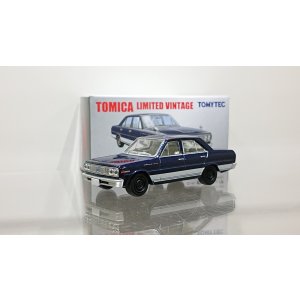画像: TOMYTEC 1/64 LIMITED VINTAGE NISSAN CEDRIC Personal 6 Catalog Model '68 Navy Blue