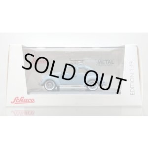 画像: Schuco 1/43 VW Kafer mit Schitten ワーゲンビートル そり積載