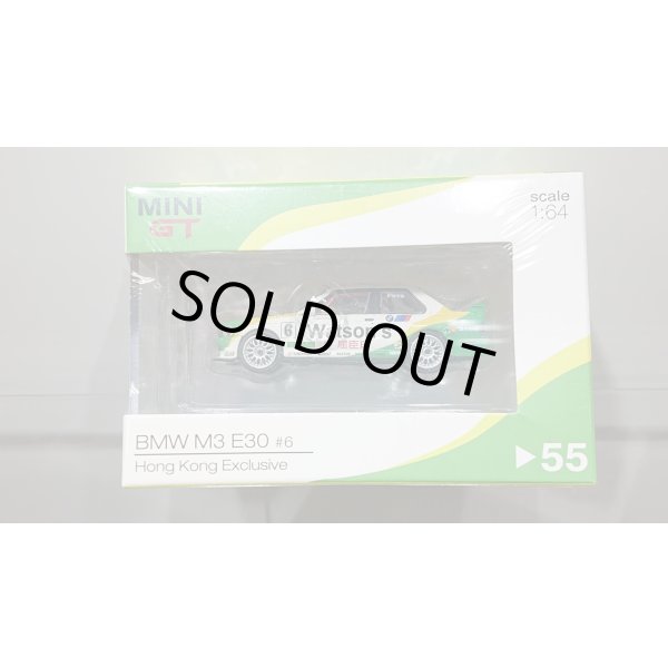 画像1: MINI GT 1/64 BMW M3 (E30) #6 1991 Guia Race of Macau / Winner (1)