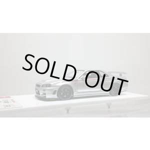 画像: EIDOLON 1/43 NISMO R34 GT-R Z-tune Silver / NISMO Stripe