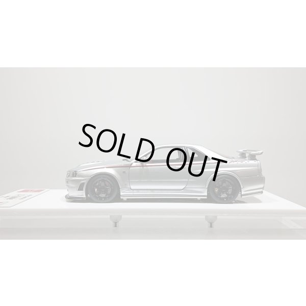 画像2: EIDOLON 1/43 NISMO R34 GT-R Z-tune Silver / NISMO Stripe (2)