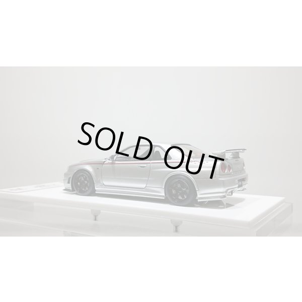 画像3: EIDOLON 1/43 NISMO R34 GT-R Z-tune Silver / NISMO Stripe (3)