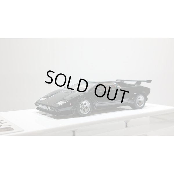 画像1: EIDOLON 1/43 Lamborghini Countach LP400S 1980 with Rear wing Black (1)