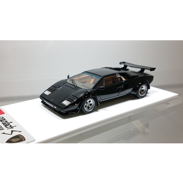 画像4: EIDOLON 1/43 Lamborghini Countach LP400S 1980 with Rear wing Black (4)
