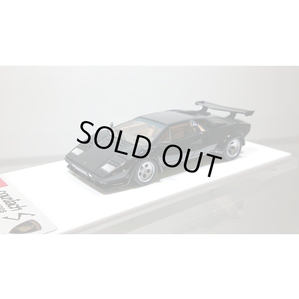 画像4: EIDOLON 1/43 Lamborghini Countach LP400S 1980 with Rear wing Black (4)