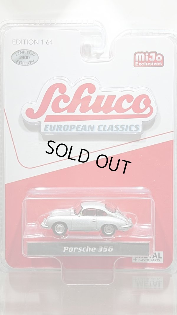 画像1: Schuco 1/64 Porsche 356 Silver (北米限定) (1)