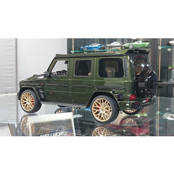 画像14: GT Spirit 1/18 Brabus 700 Widestar Green (14)