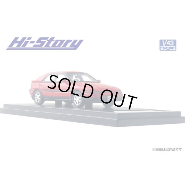 画像4: Hi Story 1/43 MAZDA FAMILIA ASTINA 1500 DOHC '92 Blaze Red (4)
