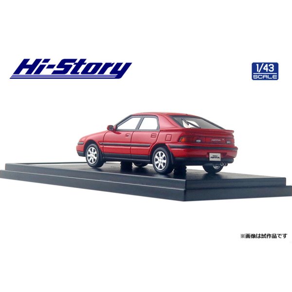 画像5: Hi Story 1/43 MAZDA FAMILIA ASTINA 1500 DOHC '92 Blaze Red (5)