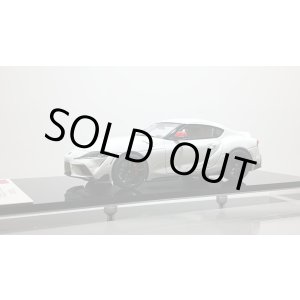 画像: EIDOLON 1/43 TOYOTA GR SUPRA (US) Launch Edition 2019 Absolute Zero White (Red Interior) Limited 50 pcs.