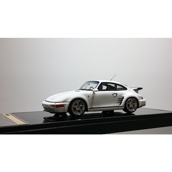 画像1: VISION 1/43 Porsche 911 (964) Turbo S Exclusive Flachbau 1994 (For Japanese Market) Pearl White (1)