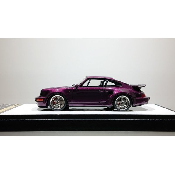 画像2: VISION 1/43 Porsche 911 (964) Turbo S Light Weight 1992 Amethyst metallic (Black / Gray Interior) (2)