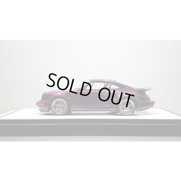画像2: VISION 1/43 Porsche 911 (964) Turbo S Light Weight 1992 Amethyst metallic (Black / Gray Interior) (2)