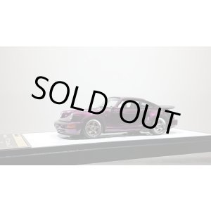 画像: VISION 1/43 Porsche 911 (964) Turbo S Light Weight 1992 Amethyst metallic (Black / Gray Interior)