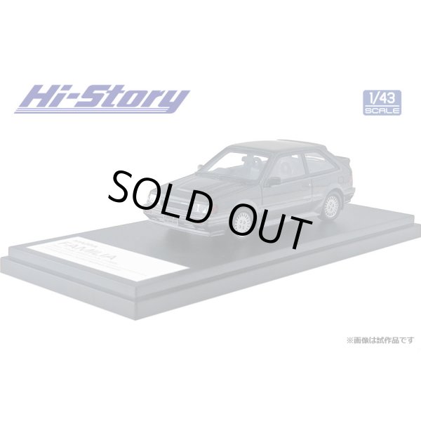 画像2: Hi Story 1/43 MAZDA FAMILIA FULL TIME 4WD GT-X '85 Sparkling Black Metallic / Raster Silver Metallic (2)