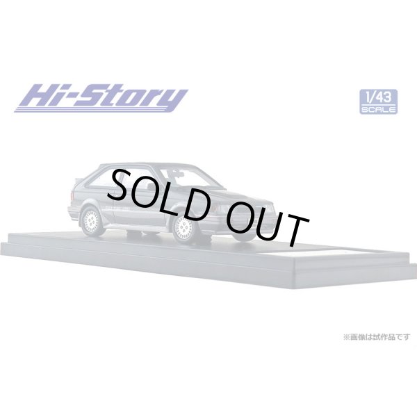 画像4: Hi Story 1/43 MAZDA FAMILIA FULL TIME 4WD GT-X '85 Sparkling Black Metallic / Raster Silver Metallic (4)