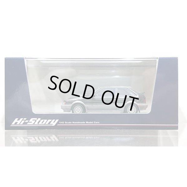画像1: Hi Story 1/43 MAZDA FAMILIA FULL TIME 4WD GT-X '85 Sparkling Black Metallic / Raster Silver Metallic (1)