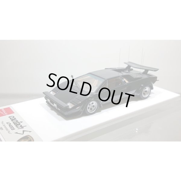 画像4: EIDOLON 1/43 Lamborghini Countach LP400S Ch.1121112 "C.R" 1981 Black (4)
