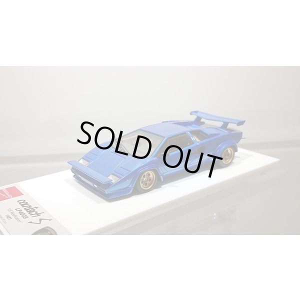 画像4: EIDOLON 1/43 Lamborghini Countach LP400S U.S.Modification 1981 Metallic Blue Limited 30 pcs. (4)