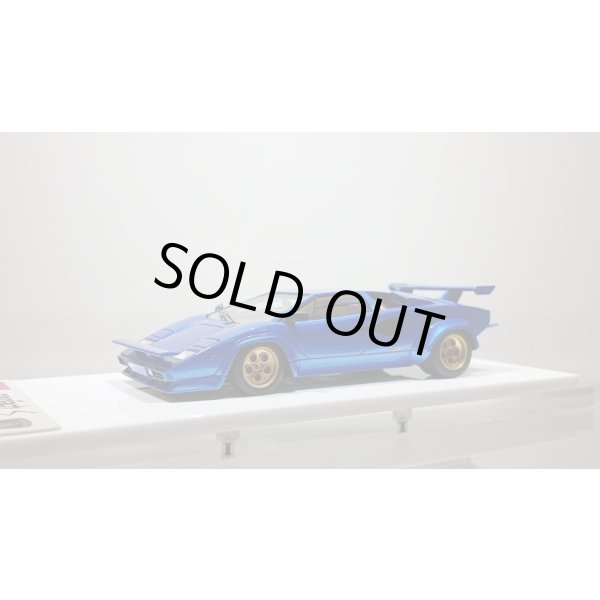 画像1: EIDOLON 1/43 Lamborghini Countach LP400S U.S.Modification 1981 Metallic Blue Limited 30 pcs. (1)