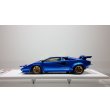 画像2: EIDOLON 1/43 Lamborghini Countach LP400S U.S.Modification 1981 Metallic Blue Limited 30 pcs. (2)