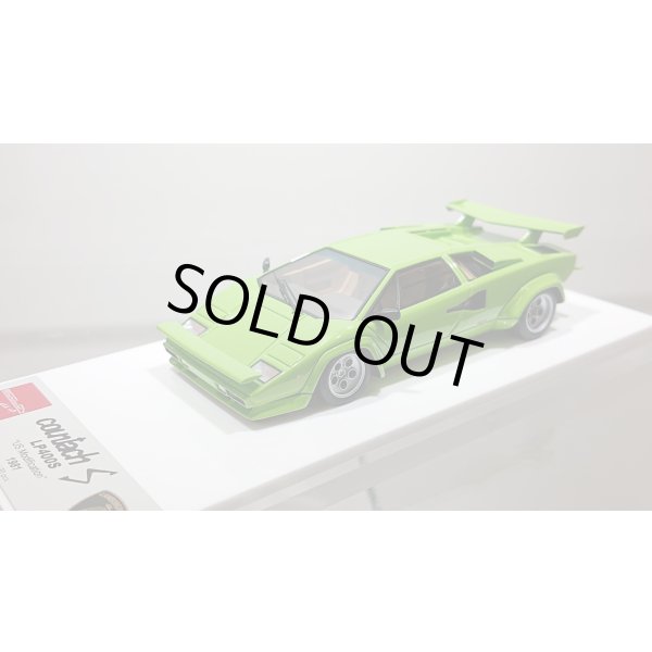 画像4: EIDOLON 1/43 Lamborghini Countach LP400S U.S.Modification 1981 Lime Green Limited 30pcs. (4)