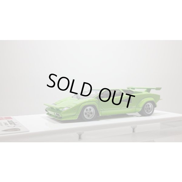 画像1: EIDOLON 1/43 Lamborghini Countach LP400S U.S.Modification 1981 Lime Green Limited 30pcs. (1)