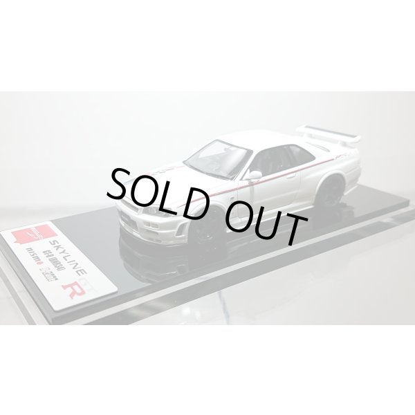 画像4: EIDOLON 1/43 NISSAN SKYLINE GT-R (BNR34) NISMO R-tune White (4)